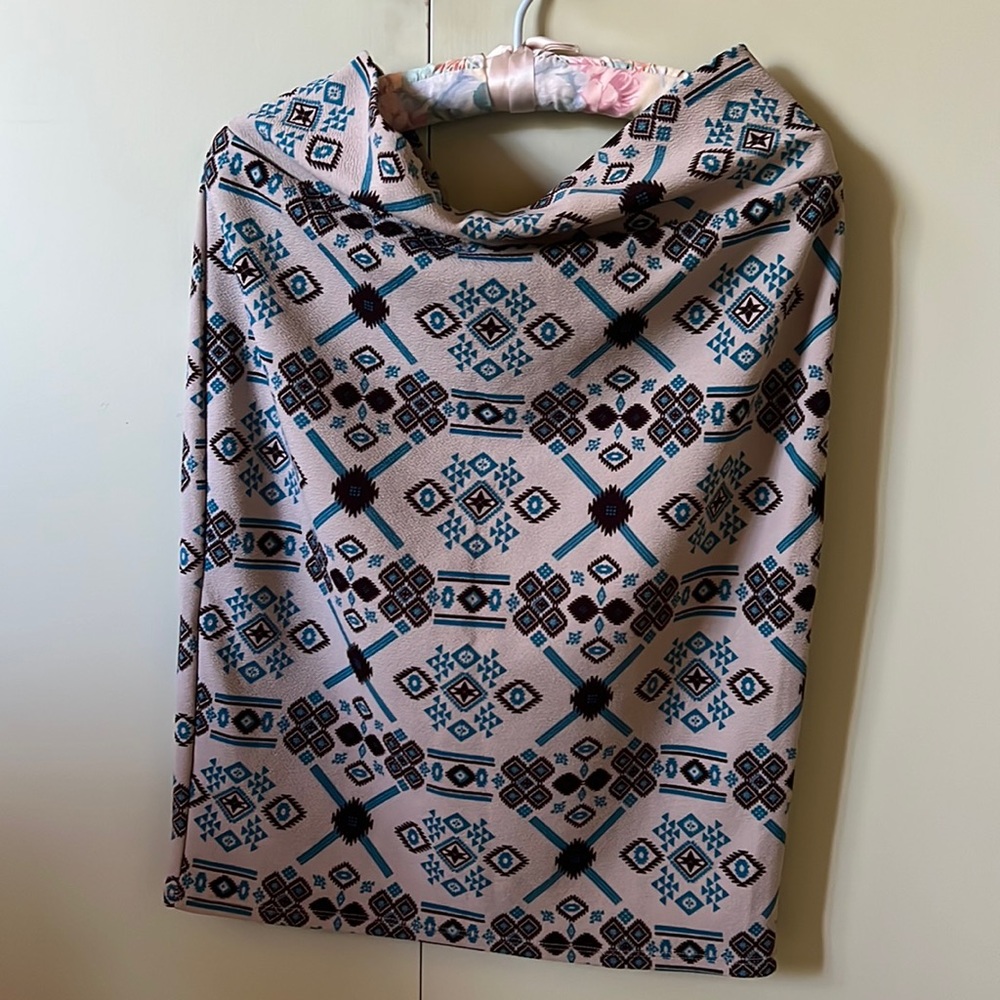 New lularoe gray bohemian skirt